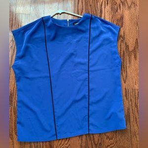 Express Blue Blouse
